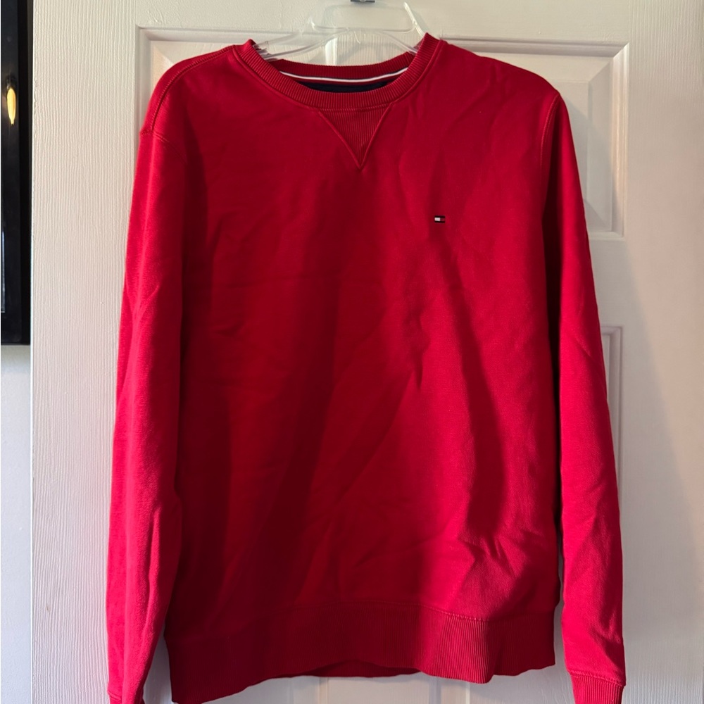 Tommy Hilfiger Men's Red Sweater